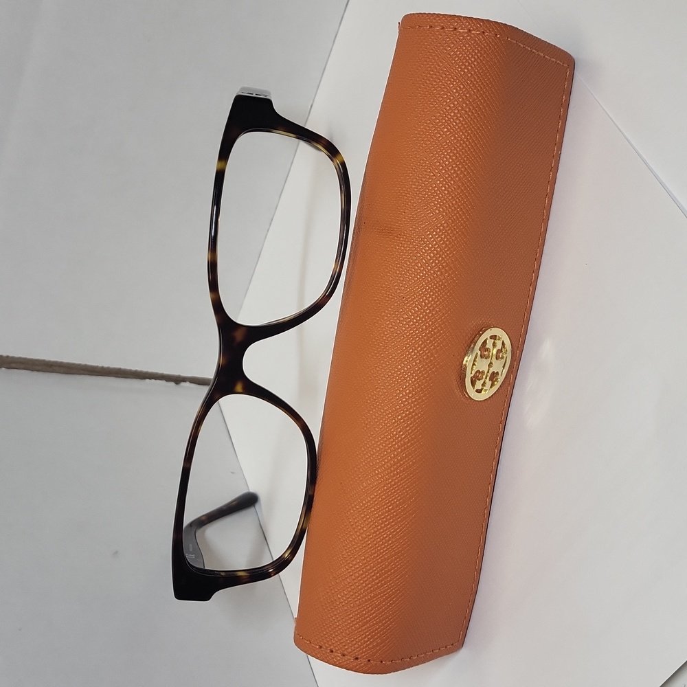 Tory Burch TY2067 Women's Dark Tortoise Frame Eyeglasses 52MM  with case